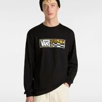 Vans Langarmshirt HI STRETCH LS mit Logo und Grafik, aus Baumwolle, klassische Passform, normale Länge