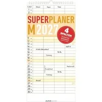 NEUMANN Wandkalender Superplaner M - 4 Spalten 2027