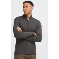 Blend Strickjacke BHNorman Bequeme Feinstrick-Jacke mit Stehkragen und elastischen Bündchen