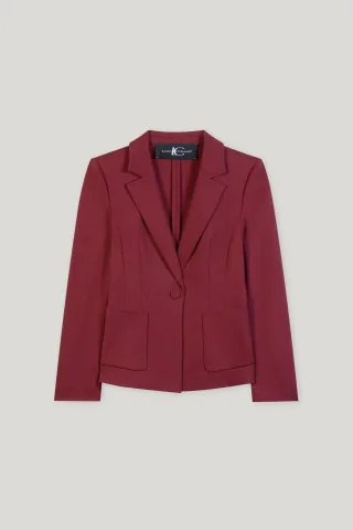 Luisa Cerano - Anzüge / Blazer / Sakkos Weiblich berry red - Gr. - 40