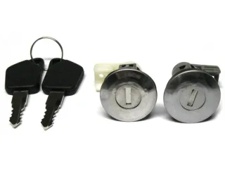 Türschloss Schließzylinder LINKS + RECHTS + 2x Schlüssel für Peugeot 106 205 405