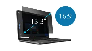Kensington Blickschutzfilter für Notebook | 628199 | 2-Wege - abnehmbar