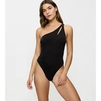 Triumph Badeanzug Midnight Swim schimmernder Stoff, Zierring, doppelte Träger