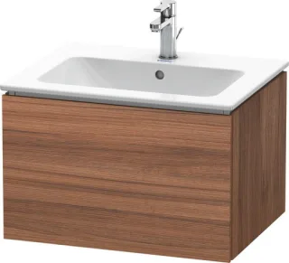 Duravit L-Cube Waschtischunterbau wandhängend Nussbaum Matt 620x481x400 mm - LC614007979 LC614007979