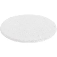 OTTO home Badematte Inga, Badezimmer Teppich, Badvorleger, Höhe 20 mm, rutschhemmend beschichtet, schnell trocknend, strapazierfähig, fußbodenheizungsgeeignet, Polyester, rund, Badteppich, unifarben, weich, als halbrund und rechteckig erhältlich