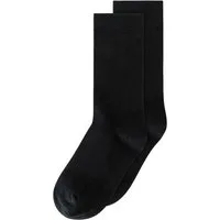 MELA Socken Basic Socken 2 Paare Frei von Polyester und Polyamid