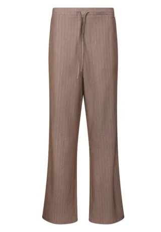 nukus - Gestreifte Hose - Vera braun - Gr. - XS