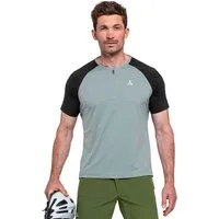 Schöffel Radtrikot TIN GREY für Radsport, Fahrradshirt-Design, aus Polyester, atmungsaktiv