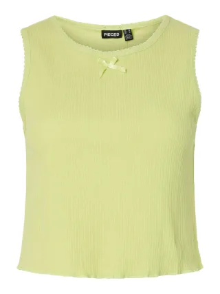 PIECES - PCTURIEL SL TOP JRS BC Celery Green - Gr. - M