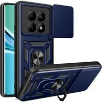 betterfon Handyhülle für Xiaomi Redmi Note 15 4G / 5G Hülle Schutzhülle mit Kameraschutz, Outdoorhülle mit Ringhalter, Silikonkern & präziser Passform