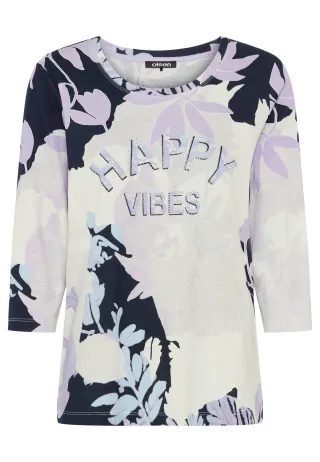 Olsen - T-Shirt Long Sleeves purple rose - Gr. - 46