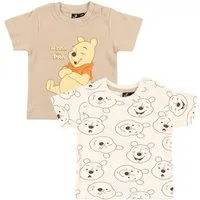 United Labels® T-Shirt Disney Winnie Pooh Baby T-Shirt Shirt Kurzarm (2er Pack) süßes Winnie Pooh Design