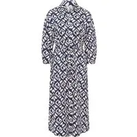 seidensticker Hemdblusenkleid Hemdblusenkleid mit Print