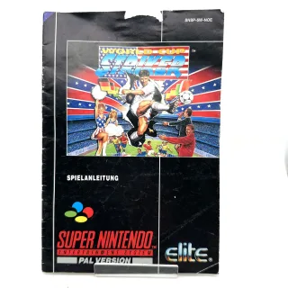World Cup Striker [Super Nintendo SNES] Anleitung