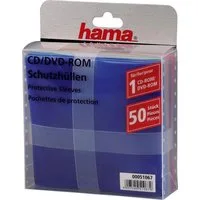 Hama CD-Hülle CD-/DVD-Schutzhüllen 50, Farbig