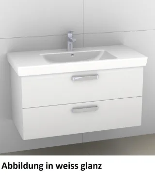 Artiqua 414 Waschtischunterschrank für Subway 2.0 7175A0 Quarzgrau Matt Select, 414-WU2L-V71-7163-17 414-WU2L-V71-7163-173