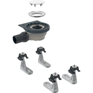 Geberit Rohbauset, zu Geberit Duschfläche Setaplano Sperrwasserhöhe 50 mm d50 4 F., 154010001 154010001