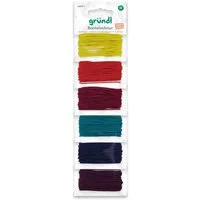 Gründl Bastelnaturmaterial Gründl Bastelschnur elastisch 6 Farben