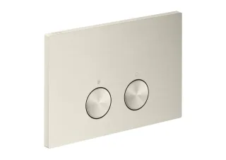 Hansgrohe Drückerplatte Axor FlushPlate für Hansgrohe iFrame Edelstahl Optic,42531800 42531800