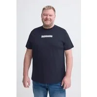 Blend T-Shirt BHKEMUEL BB LOGO S/S TEE in großen Größen