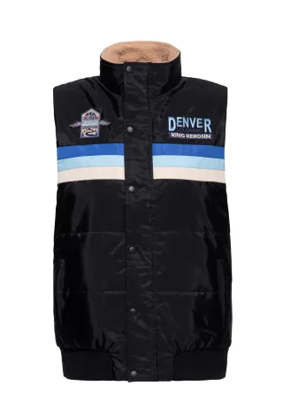 King Kerosin Herren Puffer Weste Motor Traveller