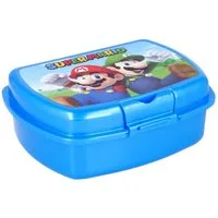 Super Mario Lunchbox Kinder Brotdose für unterwegs und Kindergarten, (Packung, Pack)