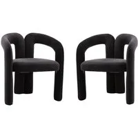 BlingBin Polsterstuhl 2-Stück Stuhl Esszimmerstuhl Küchenstuhl Loungesessel (2er Set Freizeitstühle, 2 St), Gepolsterte Dekorative Stühle/Seitenstühle, Wohnzimmer Küche Sessel