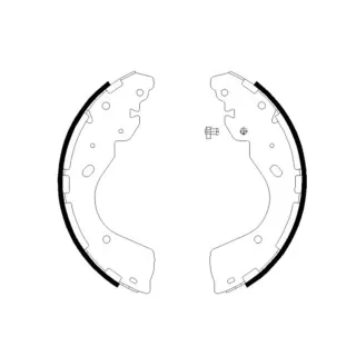 Textar Bremsbacken hinten Ford Ranger Nissan Navara Renault Alaskan