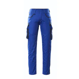 MASCOT Ingolstadt Hose mit Schenkeltaschen UNIQUE Kornblau / Schwarzblau 58 - 16279-230-11010-90C58