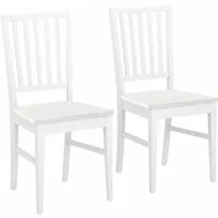 Home affaire Esszimmerstuhl Ruanda Holzstuhl (Set, 2 St), im 2er, 4er oder 6er-Set, Küchenstuhl