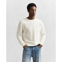 Gant Sweatshirt REG SHIELD C-NECK SWEAT mit Logostickerei auf der Brust