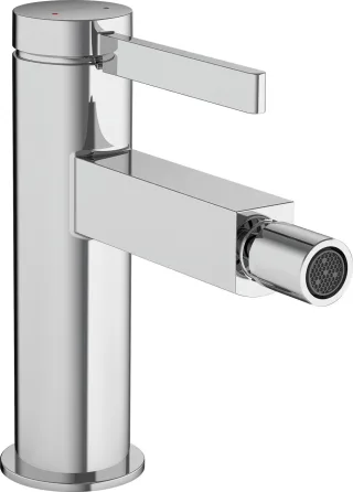 Hansgrohe Bidetmischer Finoris mit Push-Open Ablaufgarnitur chrom, 76200000 76200000