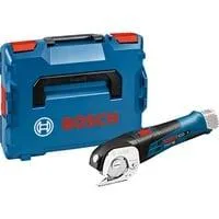 Akku-Universalschere GUS 12V-300 Professional, Elektroschere blau, ohne Akku und Ladegerät, L-BOXX