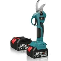 Insma Akku-Astschere, 3000W Elektrisch Gartenschere, Rebschere mit 2 Akkus 20000mAh
