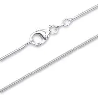 Unique Schlangenkette 925er Silber Damenkette 1,0mm Snake Chain SC0010