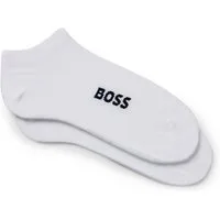 BOSS Sneakersocken 2P AS Logo CC W (Packung, 2-Paar, 2er Pack) mit Logoschriftzug
