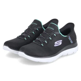 Skechers Slip-Ins Sneaker DIAMOND DREAM  Schwarz - Gr. 36 -  Textil
