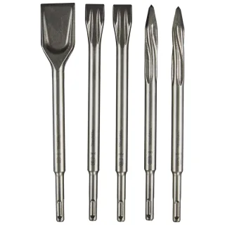 Makita SDS-PLUS Meißel-Sortiment 5 Stück - Longlife - SDS-PLUS - E-13188