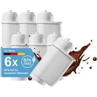Filswa Wasserfilter für Siemens EQ Series, EQ5, EQ6, EQ7, EQ9, für Brita Intenza 575491, Zubehör für alle Kaffeevollautomaten der EQ Reihe: EQ3/5/6 Plus/7/8/9, Siemens TZ70003, TCZ70003, Bosch TCZ-7003, Ersatz für Brita Intenza Temial, 17000705, Bosc