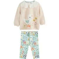 Next Top & Leggings Baby Strickpullover und Leggings im 2er-Set (2-tlg)