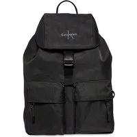 Calvin Klein Rucksack BOLD FLAP BACKPACK, Unisex Ferienrucksack, Urlaubsrucksack mit viel Stauraum