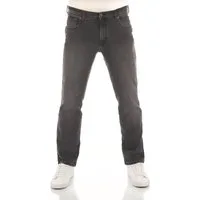 Wrangler Straight-Jeans Herren Jeanshose Texas Stretch Regular Fit Denim Hose mit Stretch