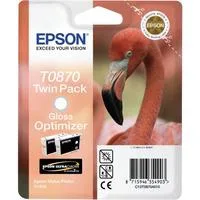 Gloss Optimizer T0870 Ultra Gloss High-Gloss 2, Tinte Doppelpack, Retail