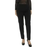 SYS Schlupfchinohose Stoffhose Damen Chinohose Slim Fit Lange Schlupfhose Chino Hose Mode 1 stretch Material und Dehnbund, Taschen-Look