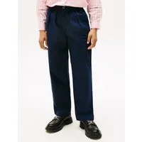 Tommy Hilfiger Bundfaltenhose PLEATED STRAIGHT LEG PANT für Kinder bis 16 Jahre, mit Bundfalten