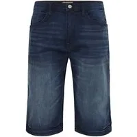 Blend Jeansshorts Kurzes Design aus Leinen und Baumwolle Denim Capri Shorts