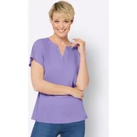 Sieh an! Klassische Bluse Schlupfbluse Kurzarm