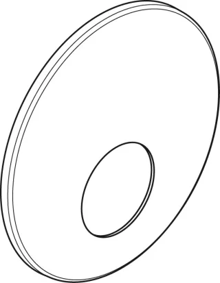 Ideal Standard Rosette, für Brausearmatur, d:163mm, A861204AA