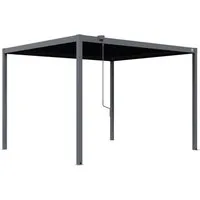 GFP Pergola Pavillon mit verstellbarem Lamellendach, BxTxH: 348x300x238 cm