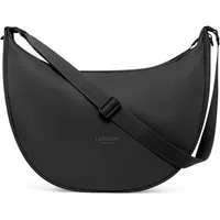 LARKSON Umhängetasche Solveig XL Half Moon Bag aus recyceltem Polyester, Große Crossbody Bag in Halbmond Form, Wasserabweisend